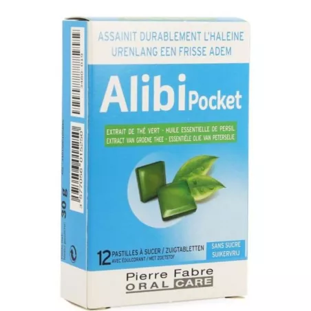 ALIBI POCKET PASTILLES A SUCER X12