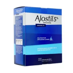 ALOSTIL SOL 5% FL/60ML *3 MOIS
