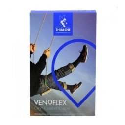 THUASNE VENOFLEX CITY CONFORT COTON 1 CHAUSS T2L NOIR