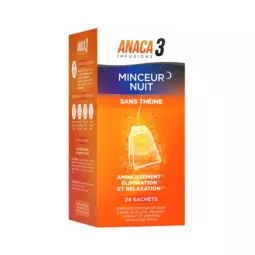 ANACA 3 MINCEUR NUIT INFUSION B/24