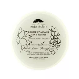 ARGAN EDEN BAUME FONDANT AUX 3 BEURRES LOTUS/FRANGIPANIER 100ML