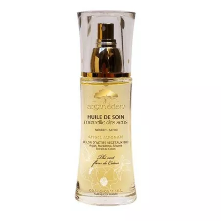 ARGAN EDEN HUILE MERVEILLE DES SENS THE VERT/COTON 50ML