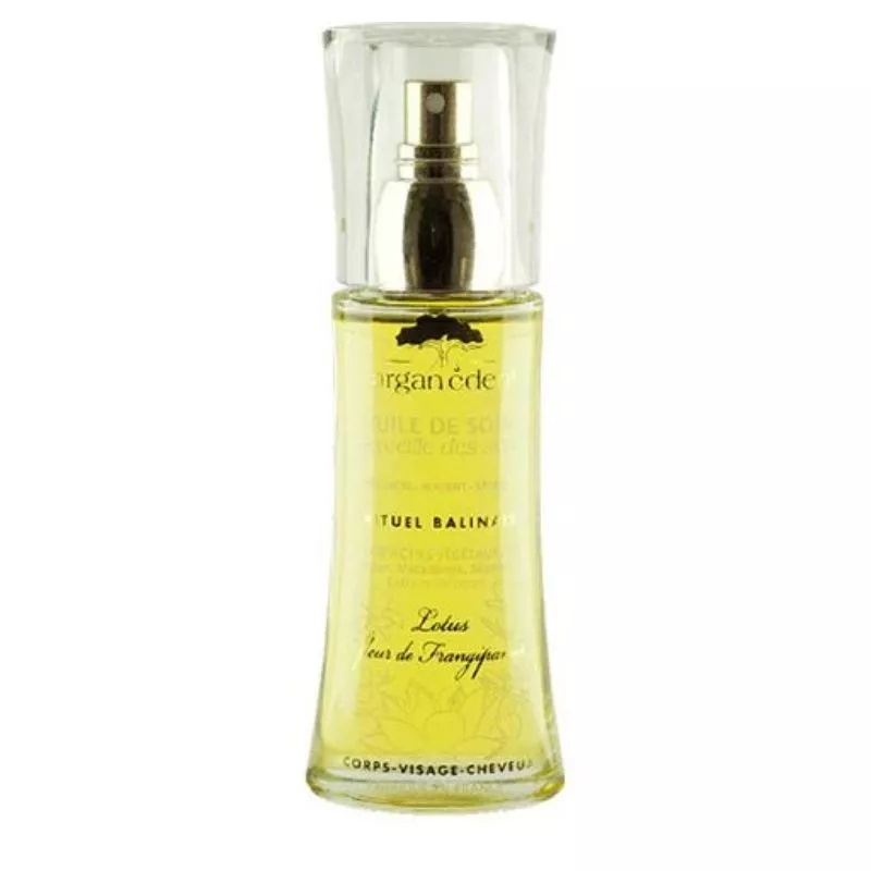 ARGAN EDEN HUILE MERVEILLES DES SENS LOTUS FRANGIPANIER 50ML