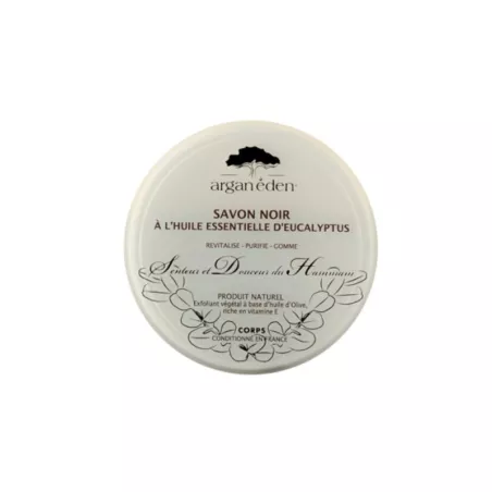 ARGAN EDEN SAVON NOIR A L'EUCALYPTUS 200G