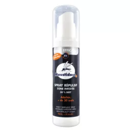 MOUSTIDOSE SOIN REPULS SPRAY 125 ML