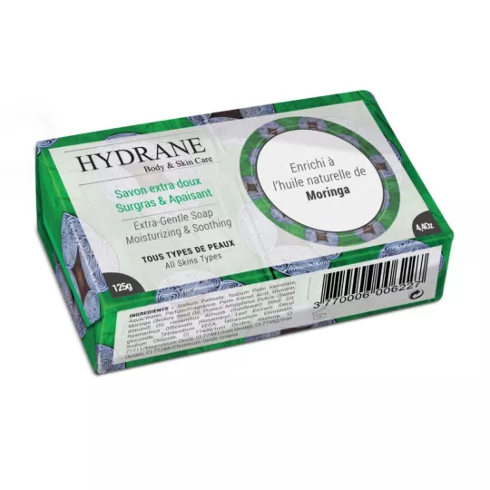 HYDRANE SAVON SURGRAS EXTRA DOUX MORINGA VERT