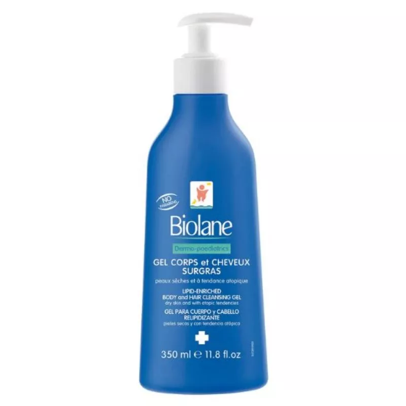 BIOLANE GEL CORPS CHEVEUX  SURGRAS 350ML