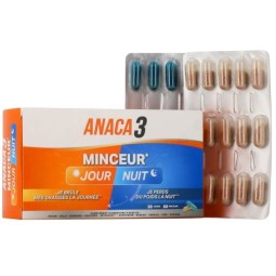 ANACA 3 MINCEUR JOUR/NUIT BTE 60 GELULES