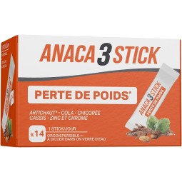 ANACA 3 STICK PERTE DE POIDS B/14