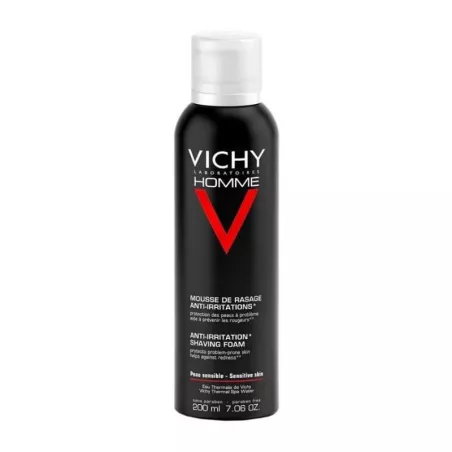VICHY HOMME MOUSSE DE RASAGE ANTI-IRRITATION 200ML