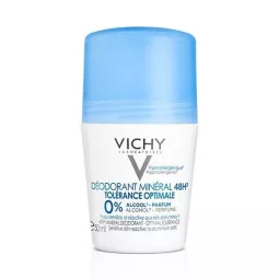 VICHY DEODORANT MINERAL SS SEL ALU 48H ROLL ON