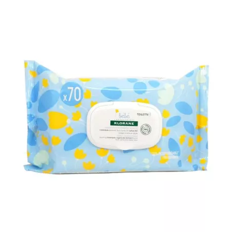 KLORANE LINGETTES EPAISSES  B/70