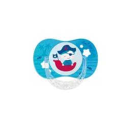 LUC ET LEA   SUCETTE 6/18 MOIS PIRATE 3734