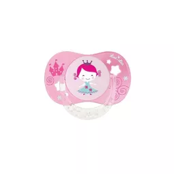 LUC ET LEA   SUCETTE 6/18 MOIS PRINCESSE 3710