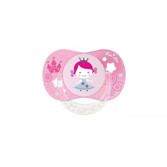 LUC ET LEA   SUCETTE 6/18 MOIS PRINCESSE 3710