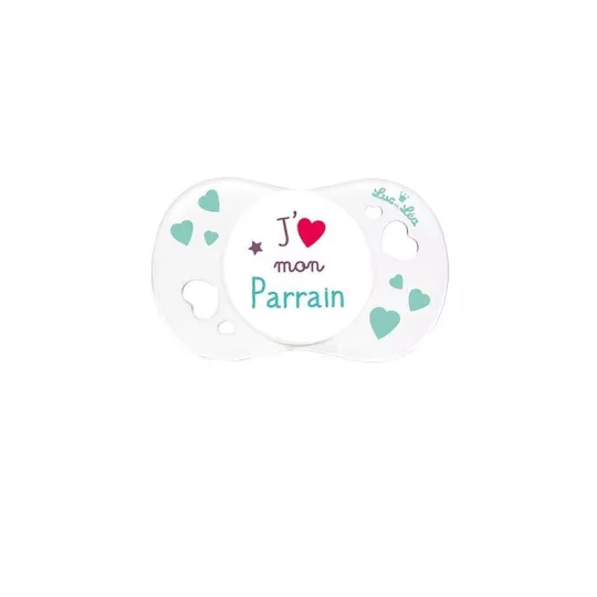 LUC ET LEA  SUCETTE  0/6MOIS PARRAIN 3659