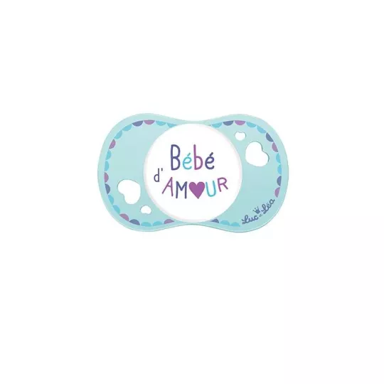 LUC ET LEA  SUCETTE 0/6MOIS BEBE  AMOUR 3666