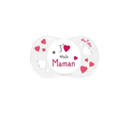 LUC ET LEA SUCETTE  0/6MOIS MAMAN ANNEAU 3628