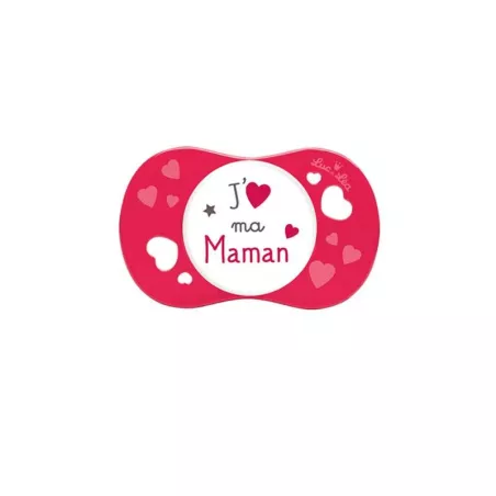 LUC ET LEA SUCETTE 6/18MOIS JAIME MA MAMAN 3697
