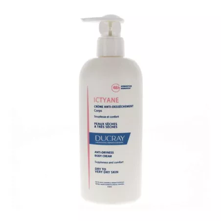 DUCRAY ICTYANE CREME ANTIDESSECH CORPS 400ML