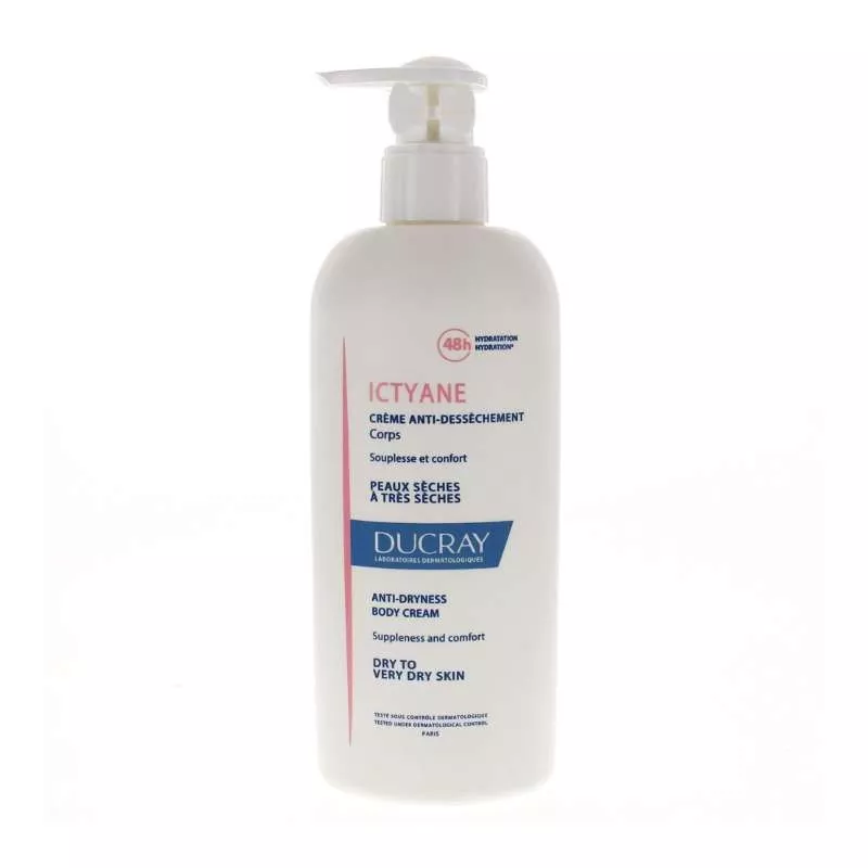 DUCRAY ICTYANE CREME ANTIDESSECH CORPS 400ML