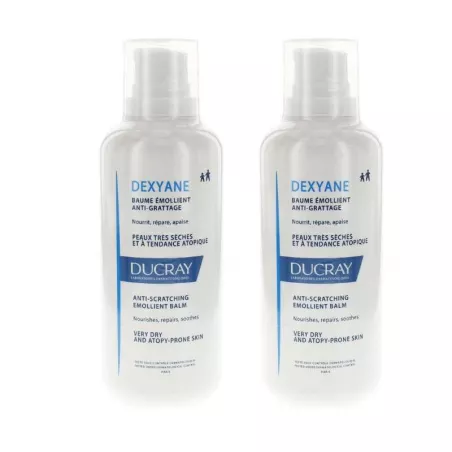 DUCRAY DEXYANE BAUME EMOLLIENT 400ML PACK/2