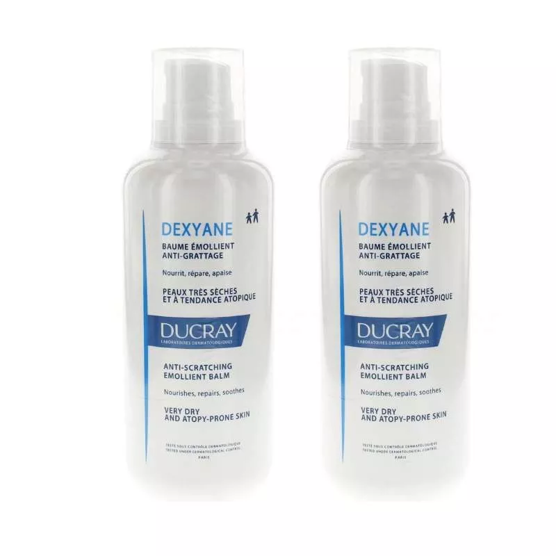 DUCRAY DEXYANE BAUME EMOLLIENT 400ML PACK/2