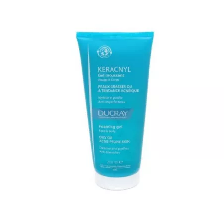 DUCRAY KERACNYL  GEL MOUSSANT F/200ML
