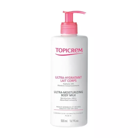 TOPICREM LAIT EMULS ULT/HYD FL500ML