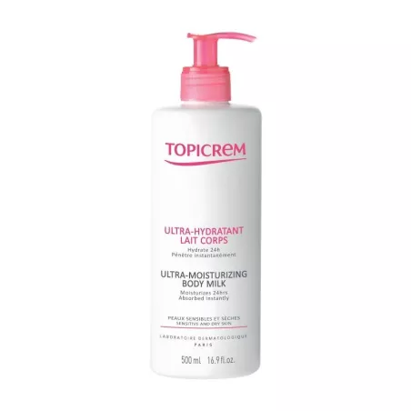 TOPICREM LAIT EMULS ULT/HYD FL500ML