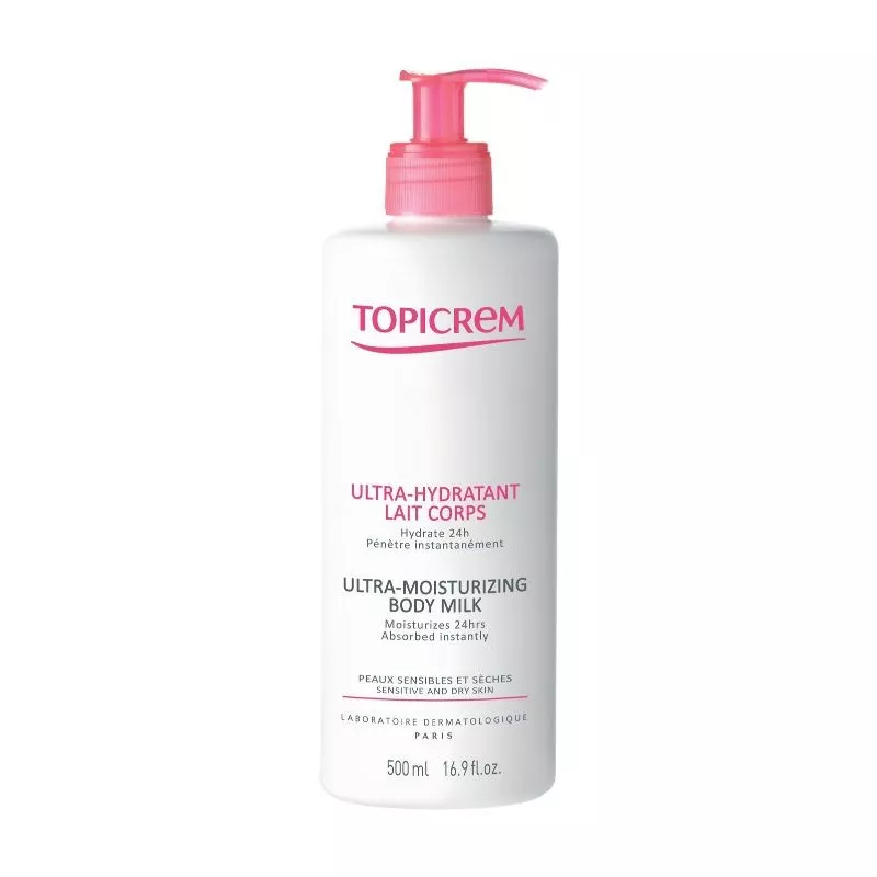 TOPICREM LAIT EMULS ULT/HYD FL500ML