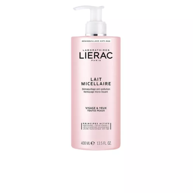 LIERAC LAIT MICELLAIRE VISAGE ET YEUX