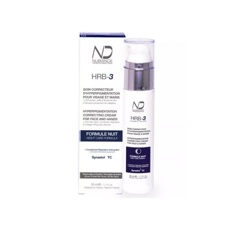 NUBIANCE HRB-3 SOIN CORRECTEUR NUIT 50ML